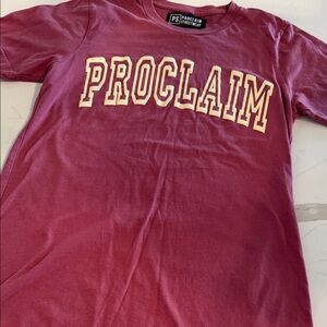 Statement Tee in Pink